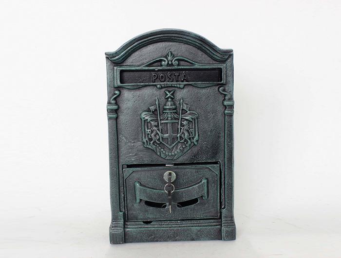 Cast Iron Mail Box AI07144