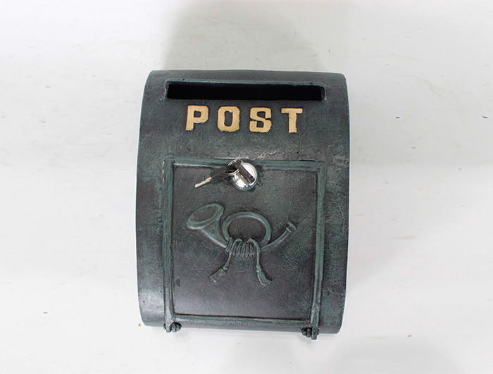 Cast Iron Mail Box AI14628