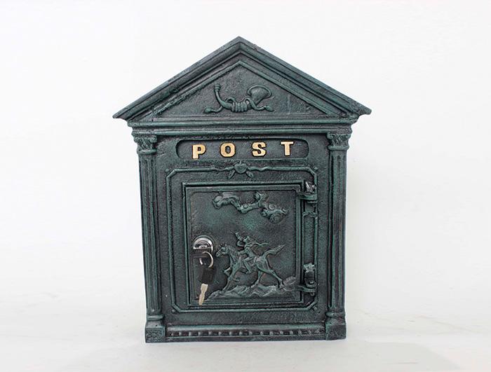 Cast Iron Mail Box AI14643