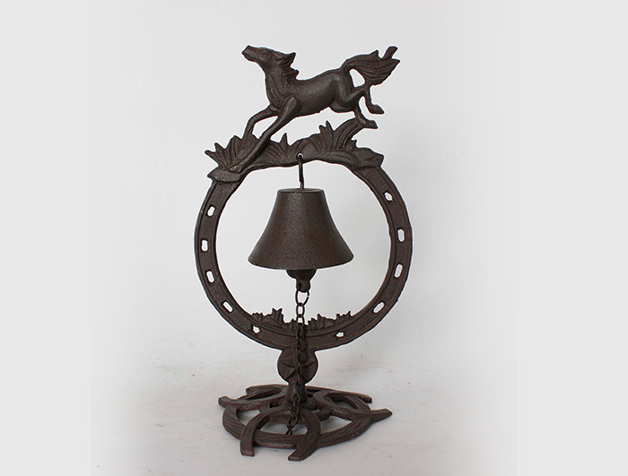 Cast Iron Horse Dinner Bell