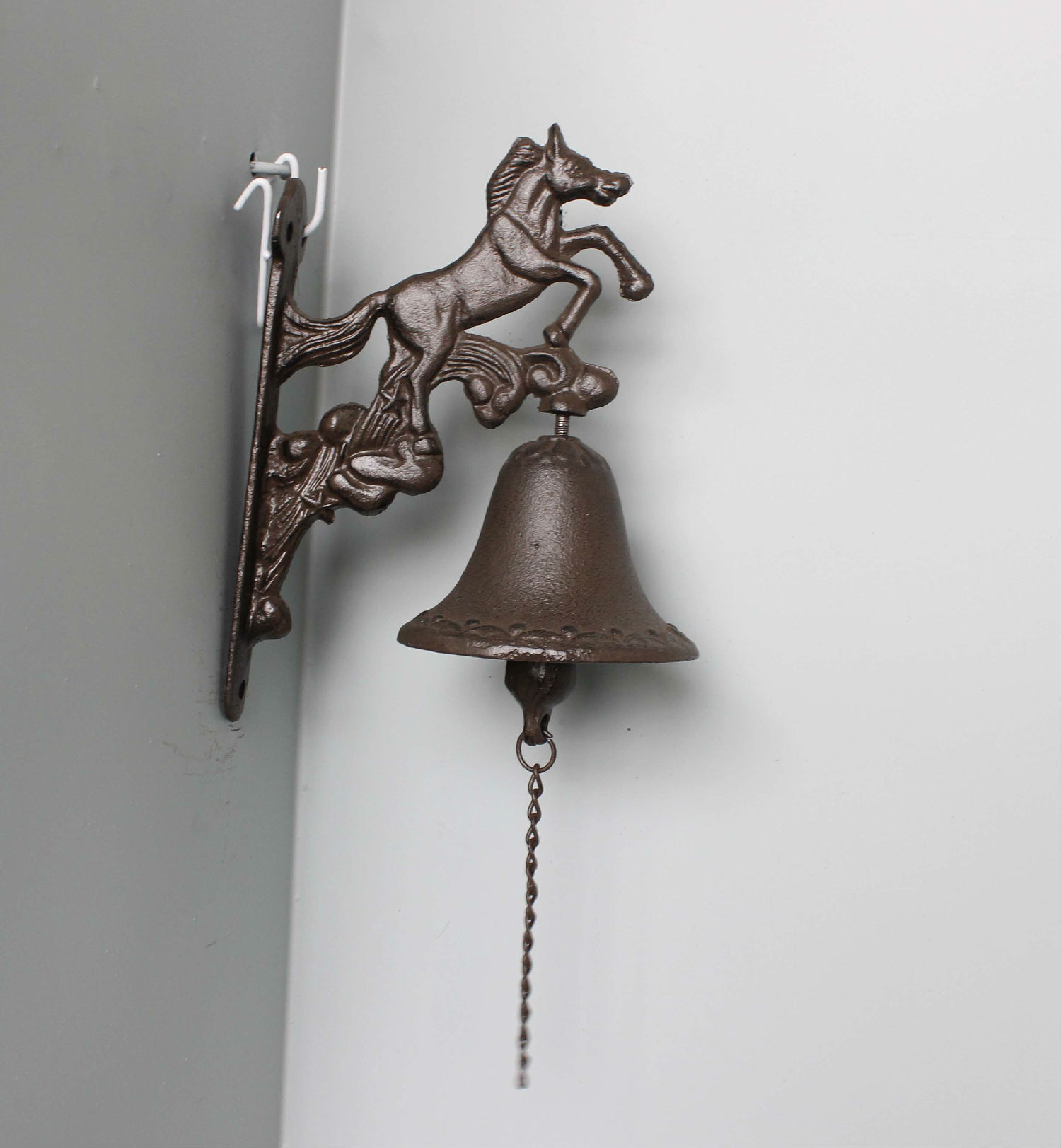 Cast Iron Horse Dinner Bell